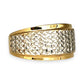 NZGD | 14ct Gold Two‑Tone Diamond‑Cut Band