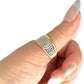 NZGD | 14ct Gold Two‑Tone Diamond‑Cut Band
