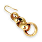 NZGD | 9ct Gold Cascade Loop Drop Earrings-Refurbished