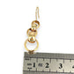 NZGD | 9ct Gold Cascade Loop Drop Earrings-Refurbished