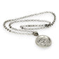 SILVER DEAL | Sterling Silver Sovereign Coin Pendant with Chain - Refurbished