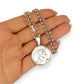 SILVER DEAL | Sterling Silver Sovereign Coin Pendant with Chain - Refurbished
