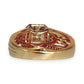 GOLD DEAL | 9ct Gold Square H Princess Cut Diamond Ring Valuation $2,800 Size N1/2