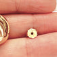 NZGD | 18ct Gold Golden Weave Half Hoop Earrings