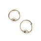 NZGD | 18ct Gold Royal CZ Hoop Earrings 21.1mm