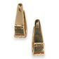 NZGD | 18ct Gold Diamond Heritage Huggie Earrings