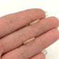NZGD | 18ct Gold Auric Sparkle Huggies Earrings 11.6mm
