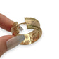 NZGD | 18ct Gold Earrings Graziella Italian Prestige Hoops 28.6mm