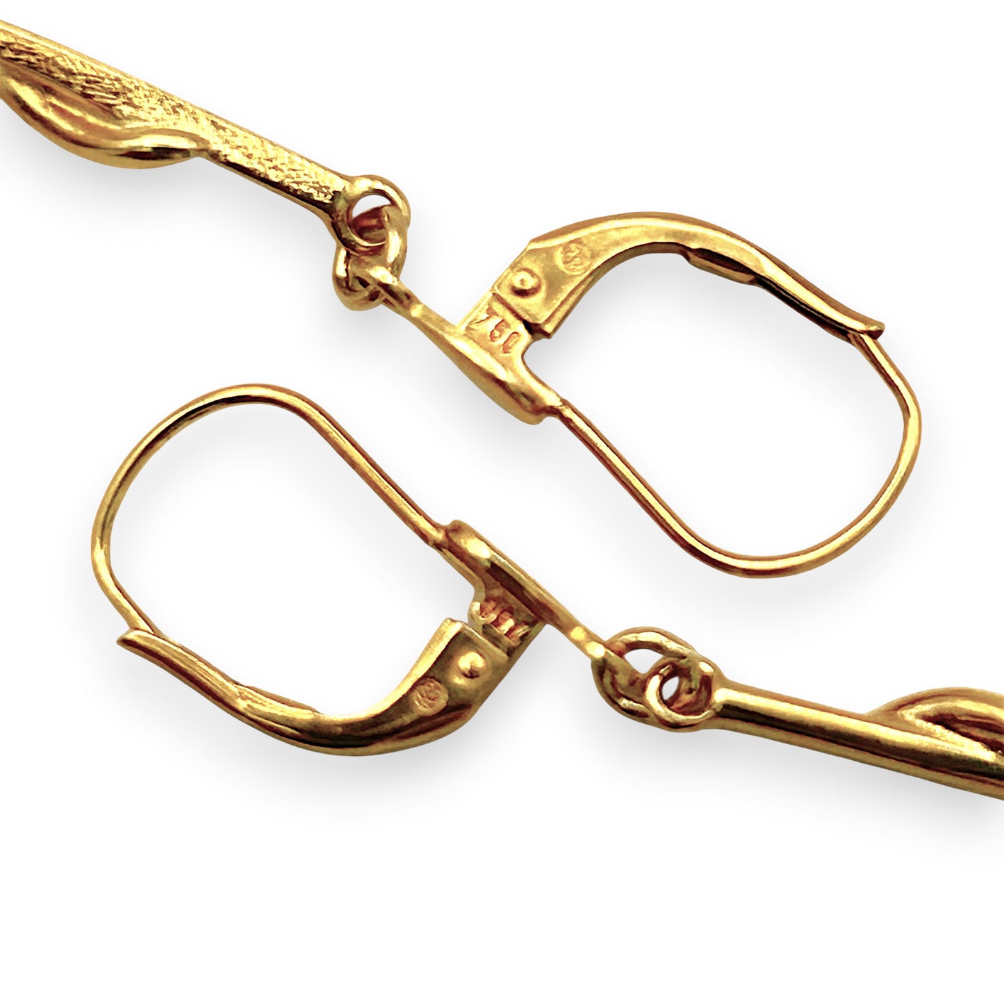 NZGD | 18ct Gold Élise Pearllight Dangle Earrings