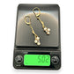 NZGD | 18ct Gold Élise Pearllight Dangle Earrings