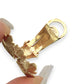 NZGD | 18ct Gold Lustre Leaf Vintage Clip-On Earrings
