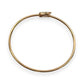 NZGD| 18ct Rose Gold Petal Arc Diamond Bangle