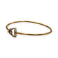 NZGD| 18ct Rose Gold Petal Arc Diamond Bangle