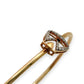 NZGD| 18ct Rose Gold Petal Arc Diamond Bangle