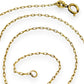 NZGD| 18ct Gold Luxe Contour Papaerclip Chain 49cm