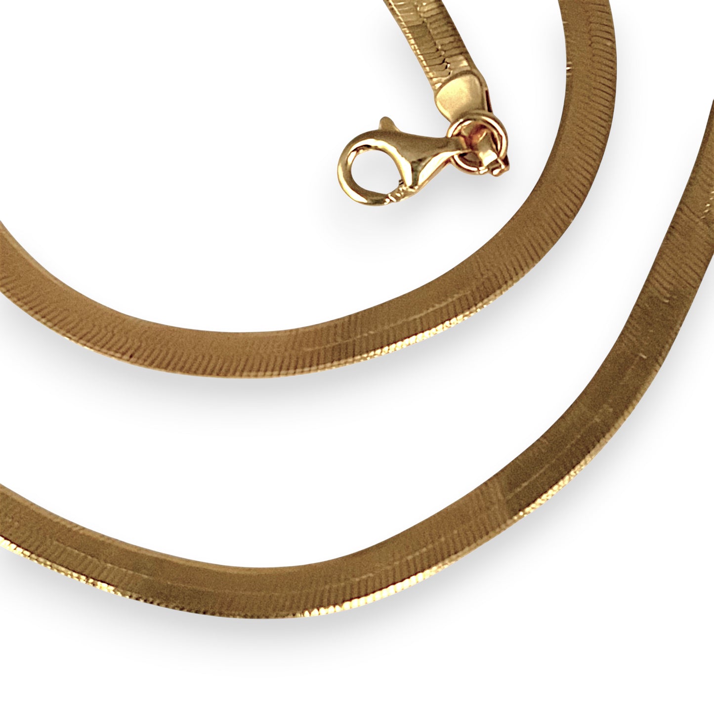 NZGD | 18ct Gold Aurelia Silk Smooth Snake Chain