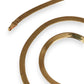 NZGD | 18ct Gold Aurelia Silk Smooth Snake Chain
