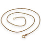 NZGD | 18ct Gold UNOAERRE Valencia Forte Box Chain 39cm