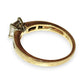 FLASH SALE | 9ct Gold Princess Cut Diamond Ring. Valuation $2,350.00. R # 280