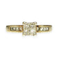 FLASH SALE | 9ct Gold Princess Cut Diamond Ring. Valuation $2,350.00. R # 280