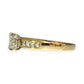 FLASH SALE | 9ct Gold Princess Cut Diamond Ring. Valuation $2,350.00. R # 280