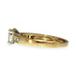 FLASH SALE | 9ct Gold Princess Cut Diamond Ring. Valuation $2,350.00. R # 280