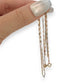 NZGD | 18ct Y/W Gold Auric Dual Glow Needle Link Chain 44cm