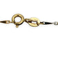 NZGD | 18ct Y/W Gold Auric Dual Glow Needle Link Chain 44cm