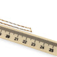 NZGD | 18ct Y/W Gold Auric Dual Glow Needle Link Chain 44cm