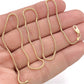 NZGD | 18ct Gold Luminara Popcorn Chain 42cm