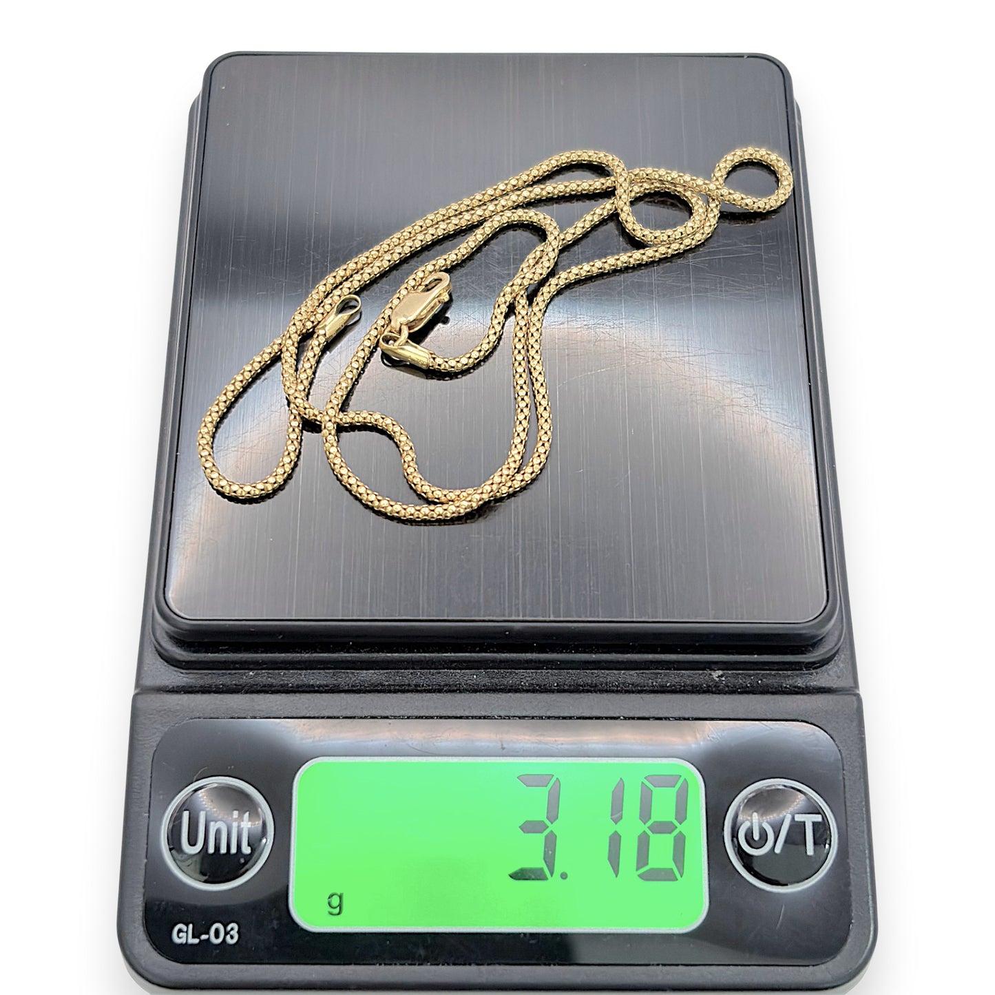 NZGD | 18ct Gold Luminara Popcorn Chain 42cm