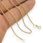 NZGD | 18ct Gold Marbella Rope Chain 47cm