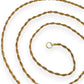 NZGD | 18ct Gold Marbella Rope Chain 47cm