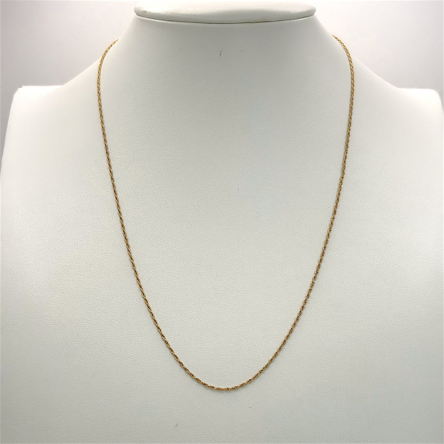 NZGD | 18ct Gold Marbella Rope Chain 47cm