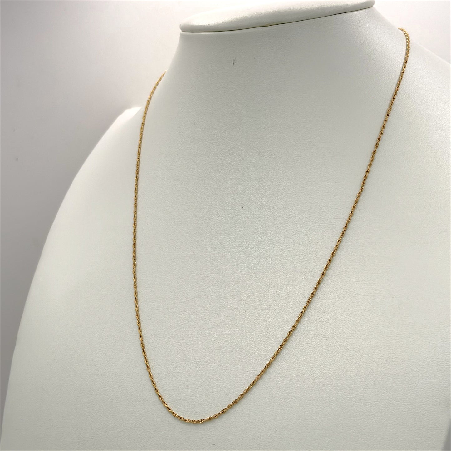 NZGD | 18ct Gold Marbella Rope Chain 47cm
