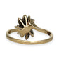 GOLD DEAL | 9K Gold Sapphire & Diamond 7 Stone Ring Size M1/2