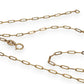 NZGD | 18ct Gold Maison Signature Paperclip Chain 40cm