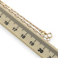 NZGD | 18ct Gold Maison Signature Paperclip Chain 40cm