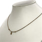 GOLD DEAL | 18ct Gold Golden Initial Echo Necklace -  35cm - 41cm (Length adjustable)