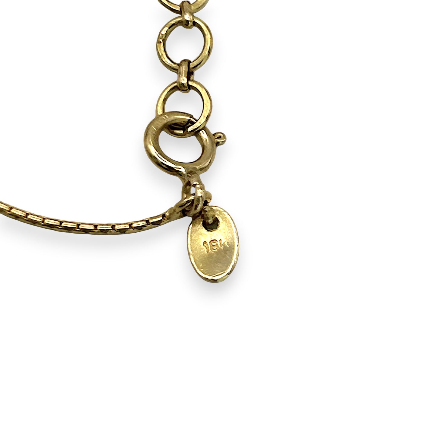NZGD | 18ct Gold North Star Anchor Necklace Valuation $6,300