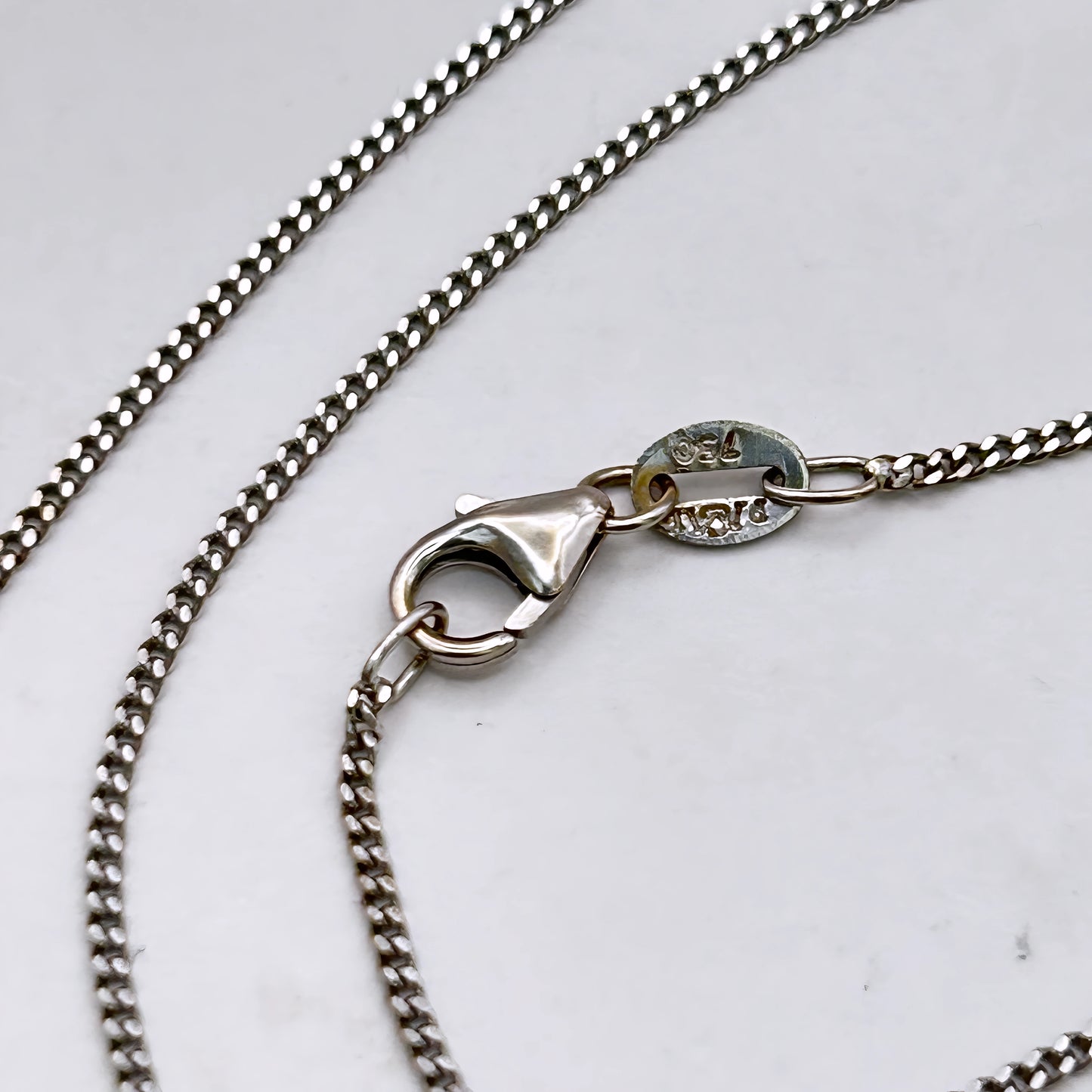 GOLD DEAL | 18kt Gold Vintage Rosé Duo‑Gold Pendant Necklace