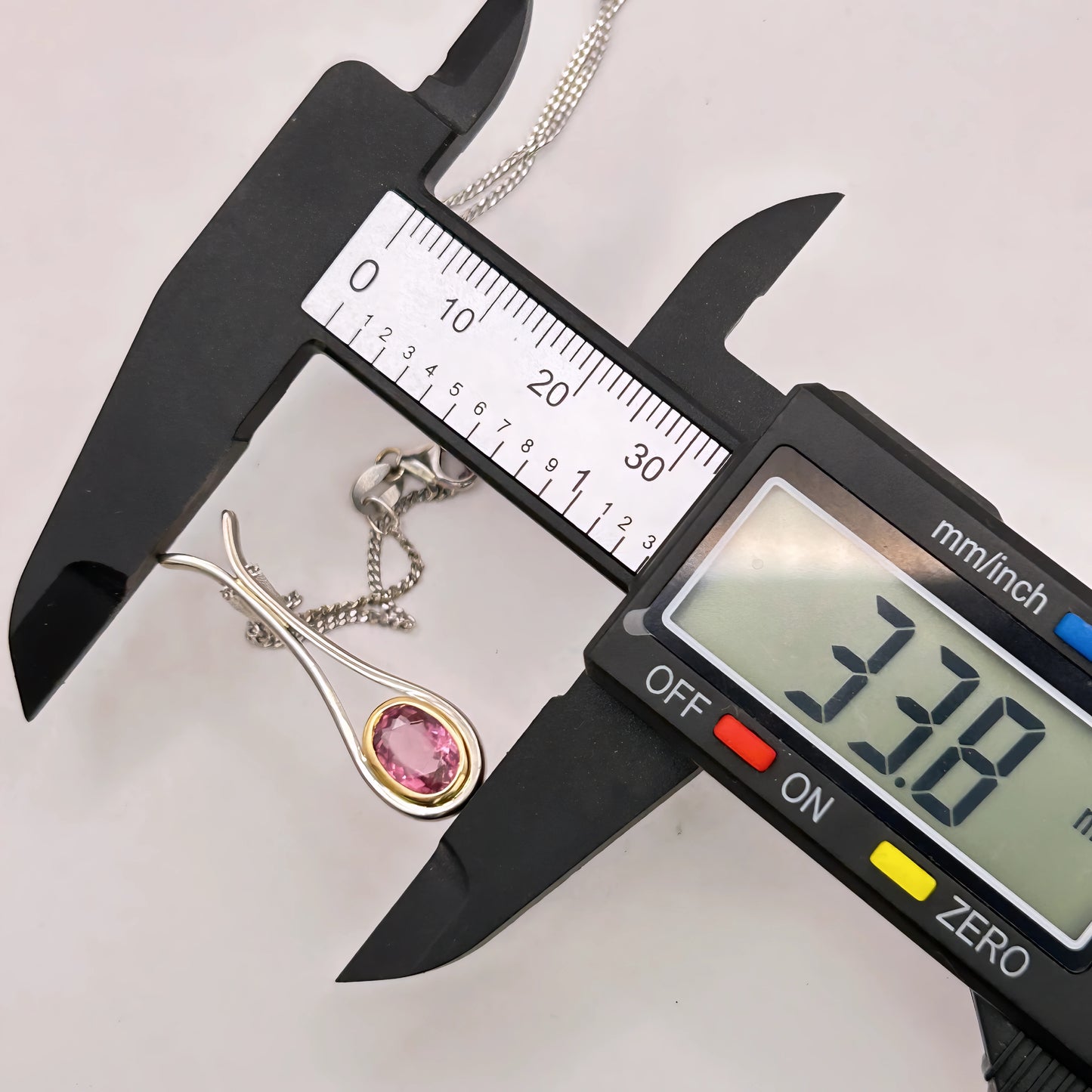 GOLD DEAL | 18kt Gold Vintage Rosé Duo‑Gold Pendant Necklace