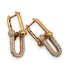 NZGD | 18ct Gold Modern Luxe Curve Earrings