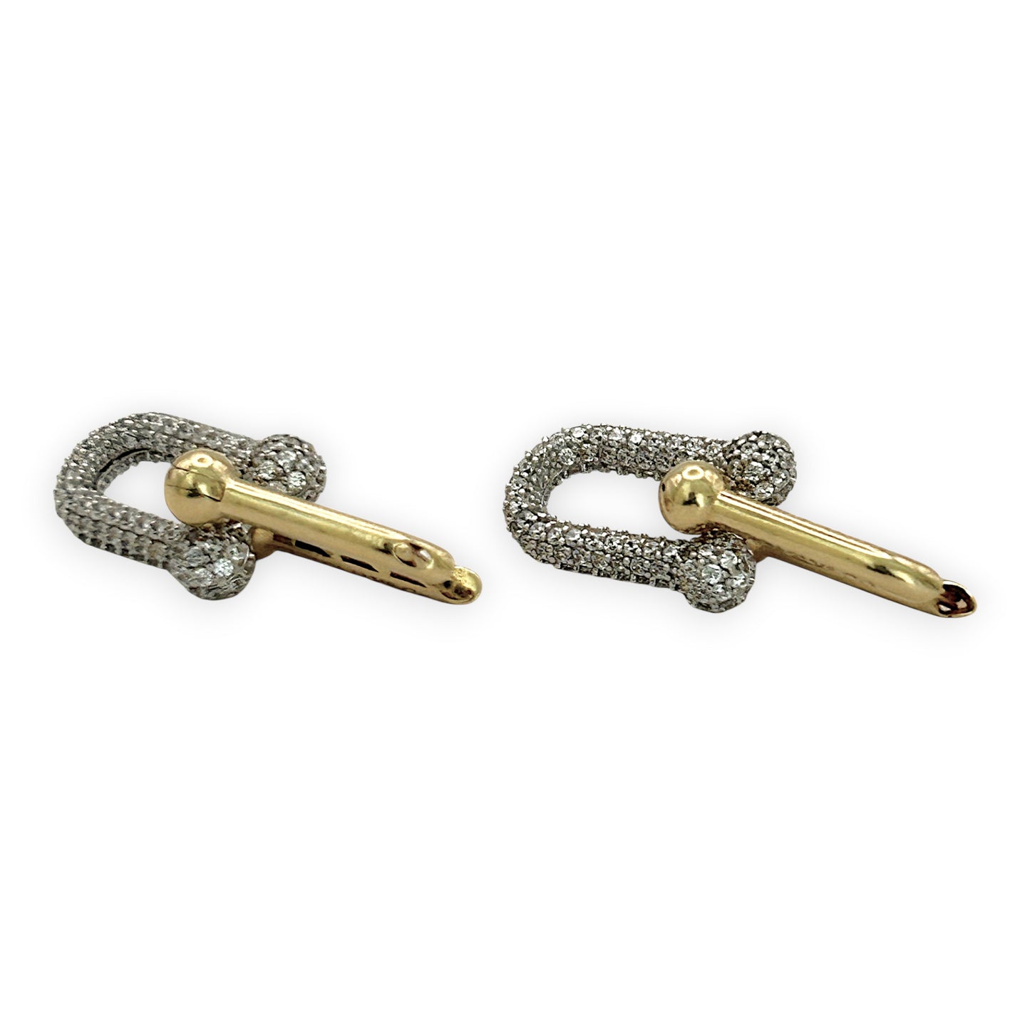 NZGD | 18ct Gold Modern Luxe Curve Earrings