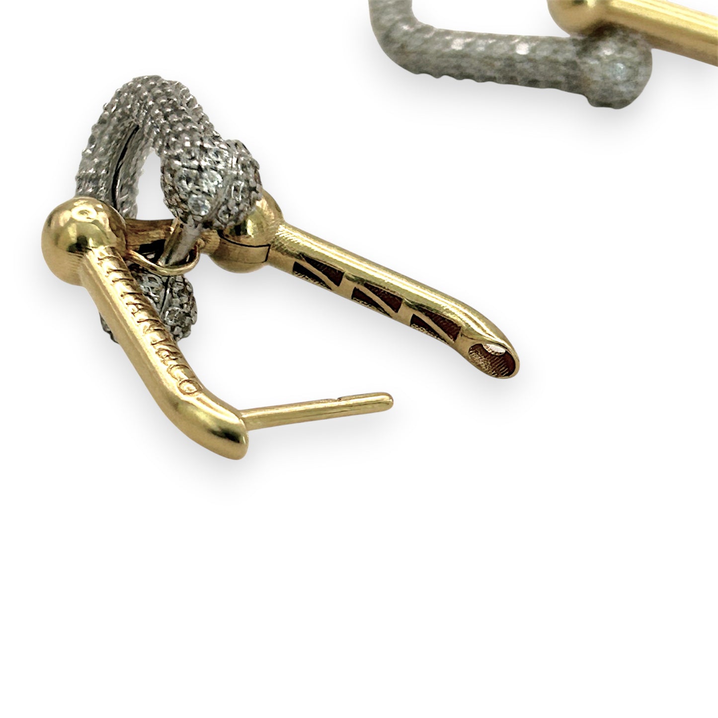 NZGD | 18ct Gold Modern Luxe Curve Earrings