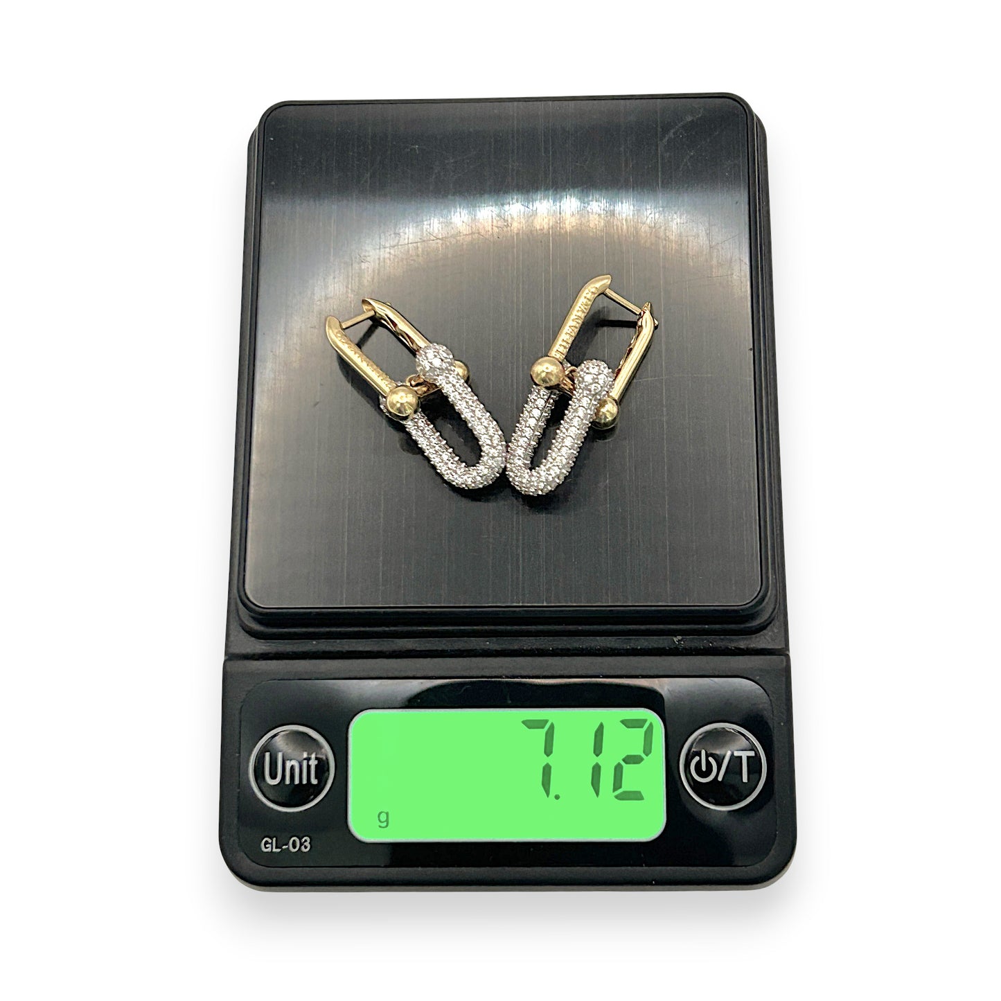 NZGD | 18ct Gold Modern Luxe Curve Earrings