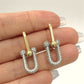 NZGD | 18ct Gold Modern Luxe Curve Earrings