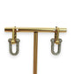 NZGD | 18ct Gold Modern Luxe Curve Earrings