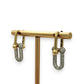 NZGD | 18ct Gold Modern Luxe Curve Earrings