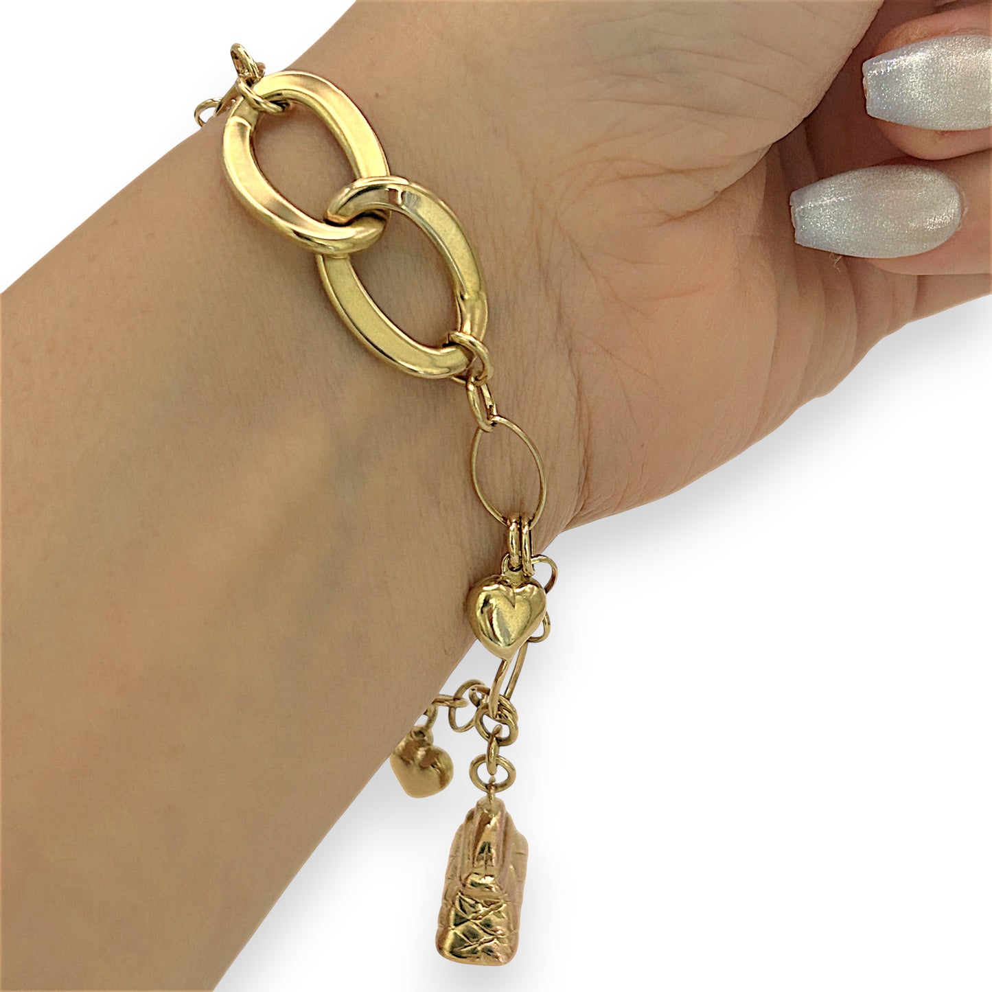 NZGD | 18ct Gold Signature Muse Charm Bracelet Valuation $7,450